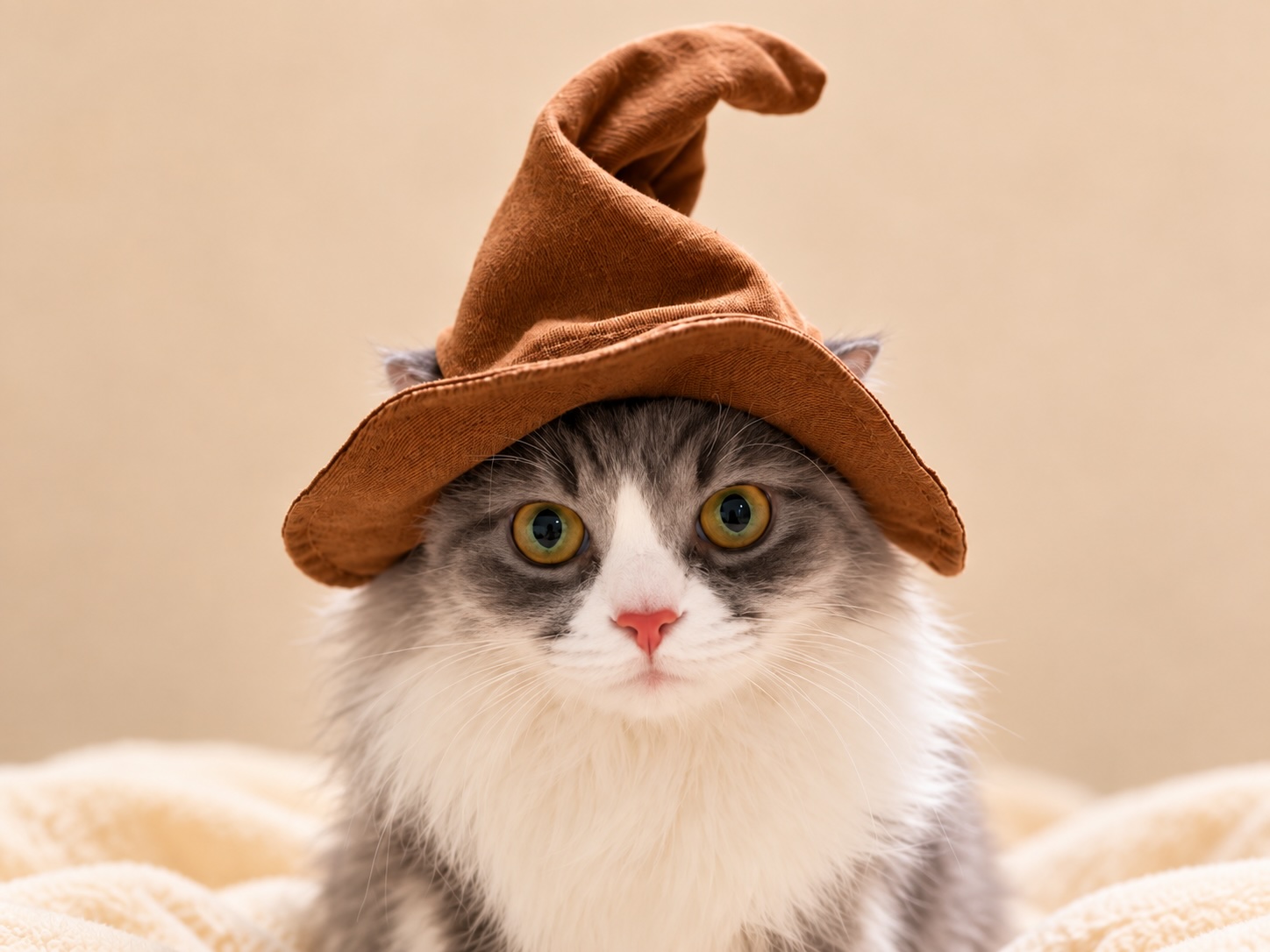 Little Cat Witch Hat